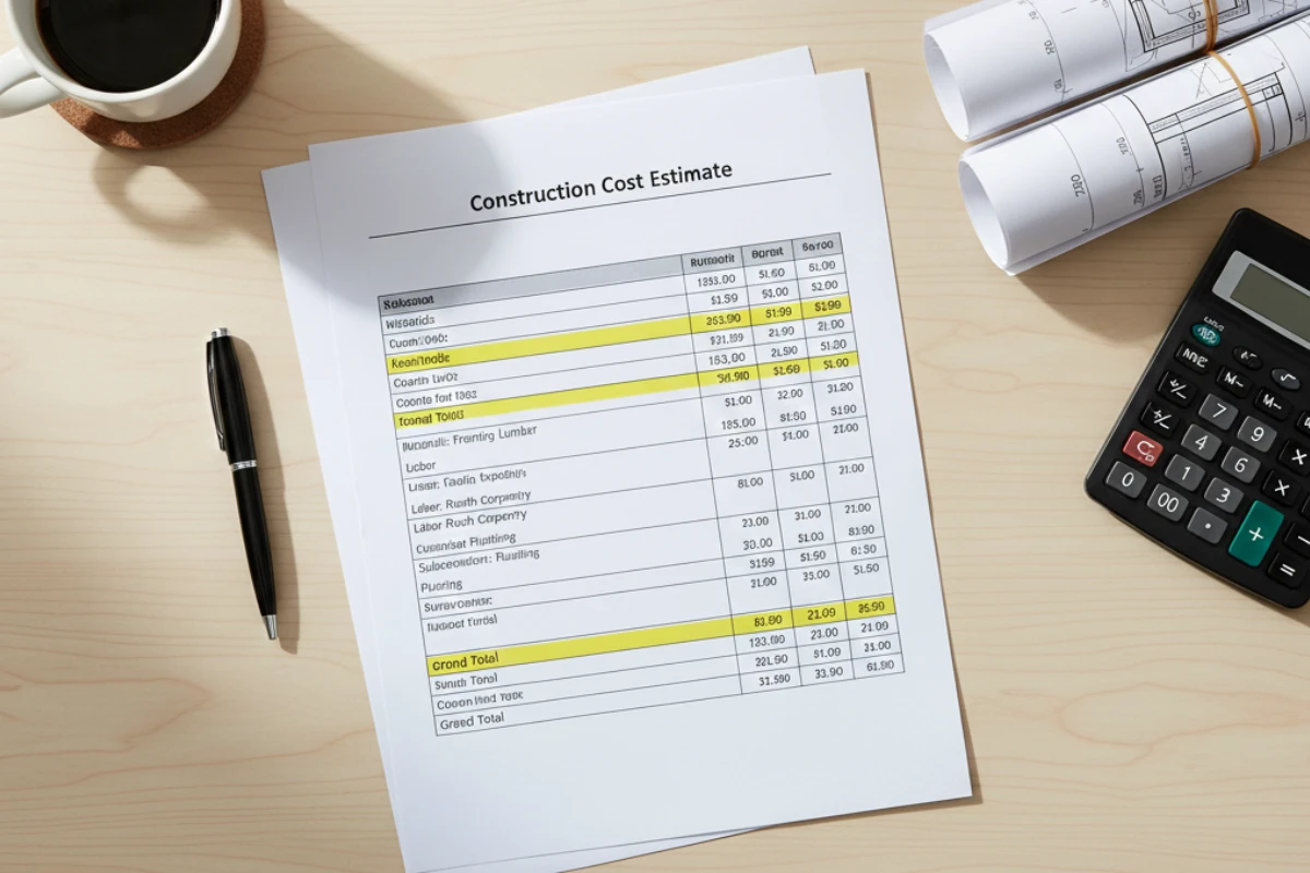 How to Estimate Construction Costs: A Contractor's Step-by-Step Guide ...